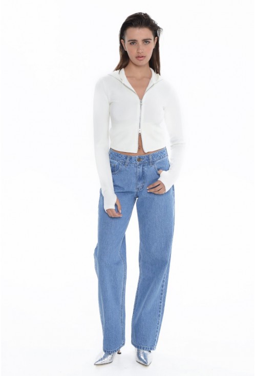 Siena Straight Leg Mid Blue