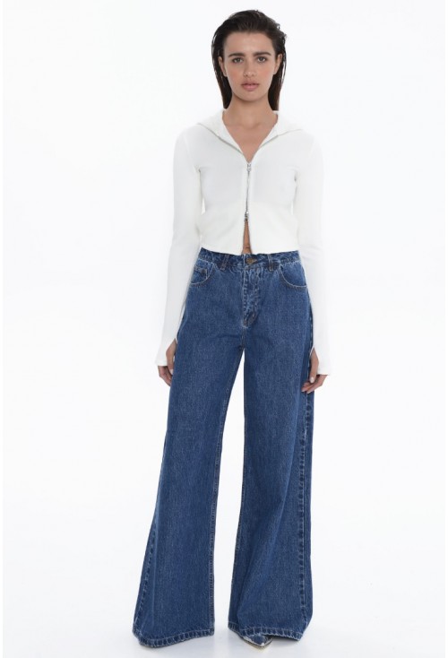 Jennifer Mid Blue Pants