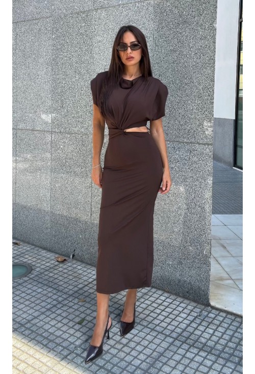Camila Brown Dress