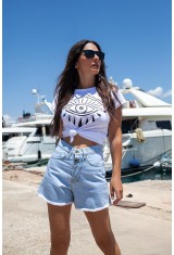 Luissa Shorts Light Blue Denim
