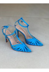Elegant Blue Heels