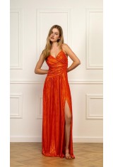 Maxi Orange  Dress