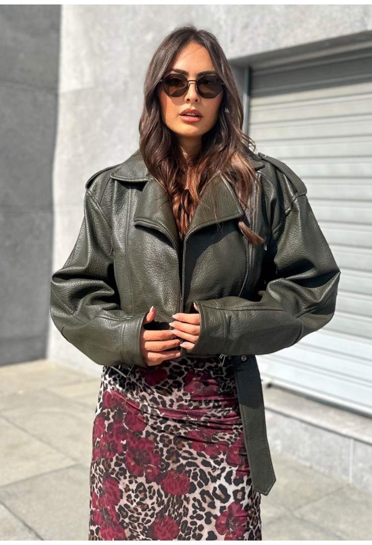Green Leather Jacket