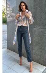 Angela Platinum Denim