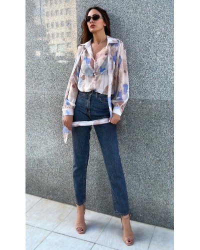 Angela Platinum Denim  