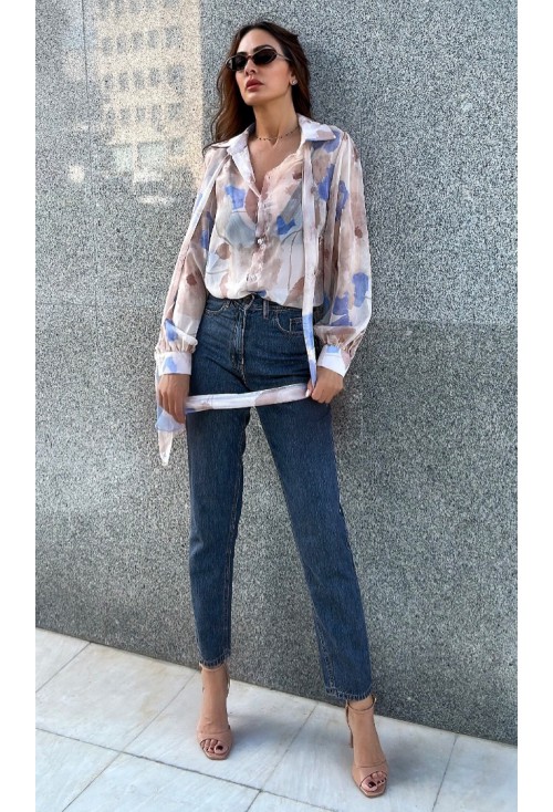 Angela Platinum Denim 