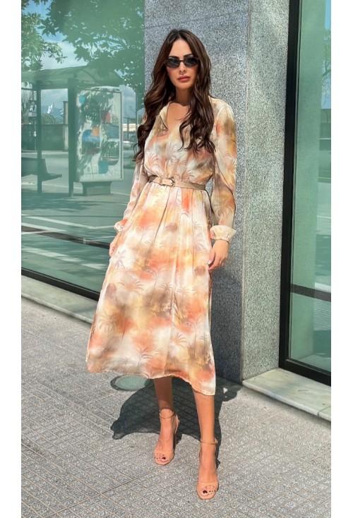 Palm Midi Dress