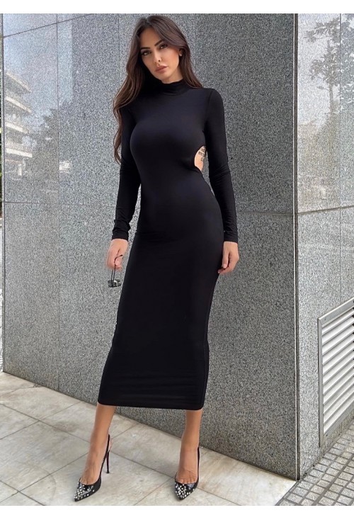 Lina Open Back Dress