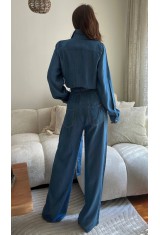 Denny Blue Jeans Jumpsuit