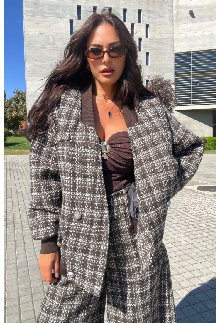 Plaid Bomber Jacket Plaid Bomber Jacket