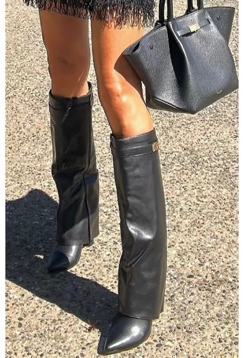 Diana Black Boots 