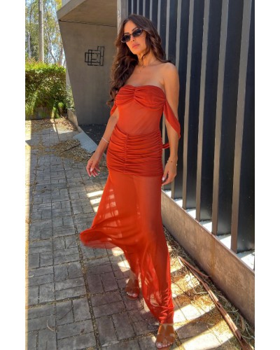 Strap Tulle Dress Strap Tulle Dress