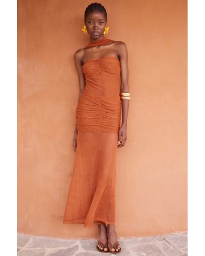 Strap Tulle Dress 