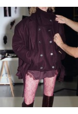 Bordeaux Short Coat Bordeaux Short Coat