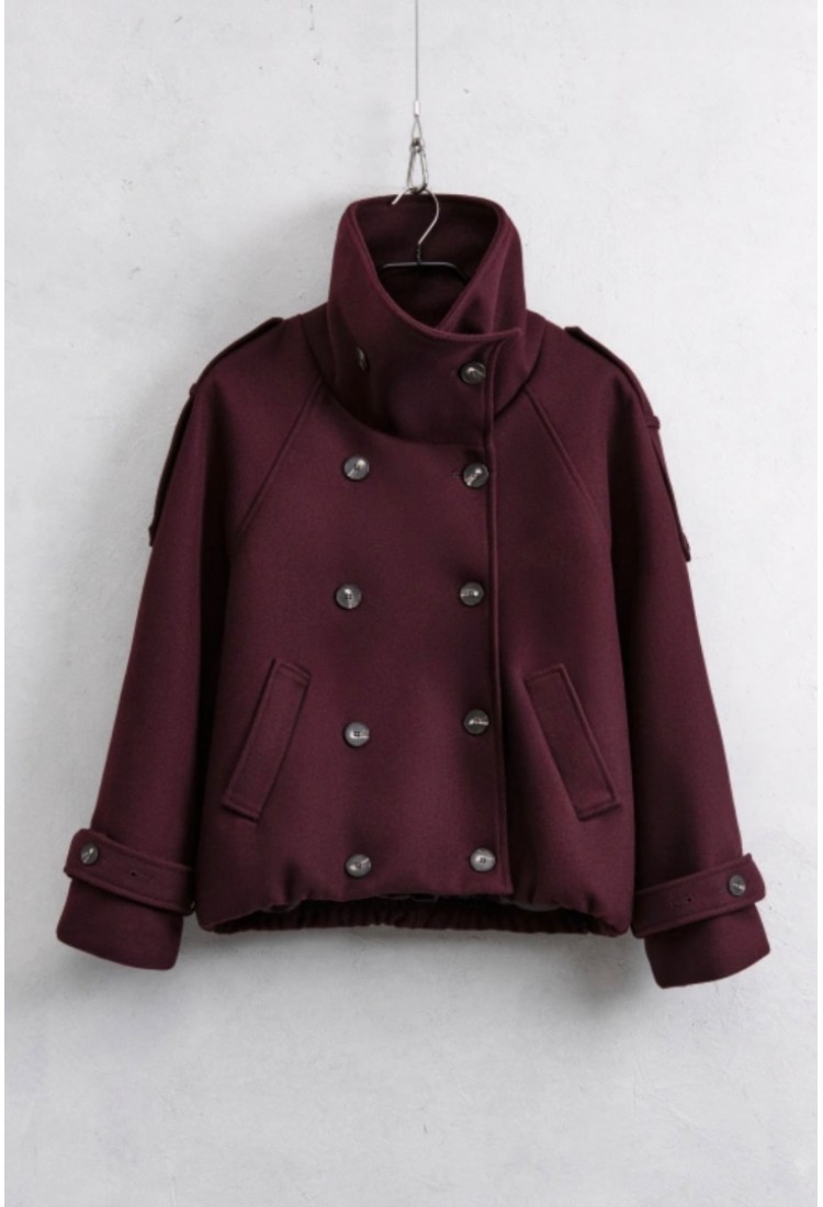 Bordeaux Short Coat Bordeaux Short Coat