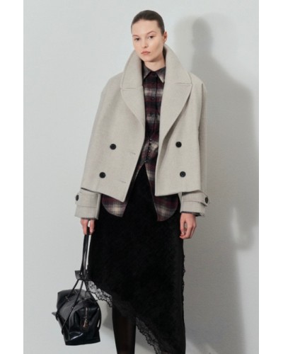 Short Grey Coat Short Grey Coat