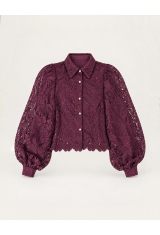 Violet Lace Shirt