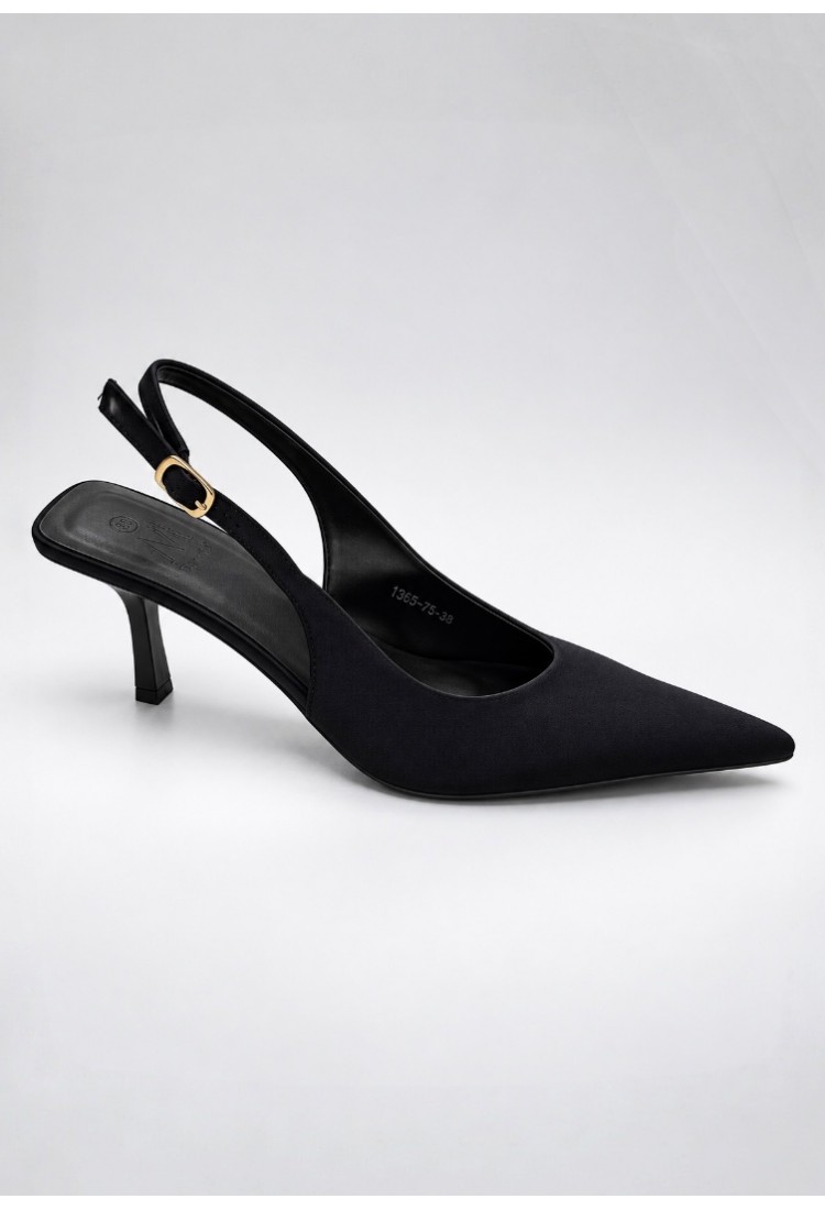 Clara Black Slingback
