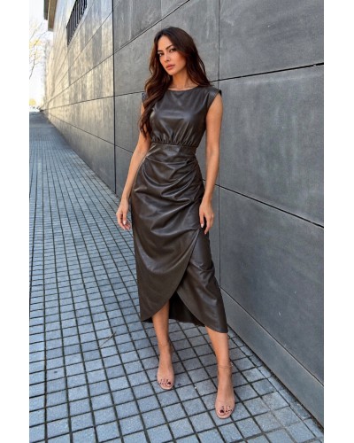 Rebecca  Brown Eco Leather Dress