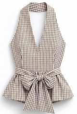 Polka Brown Top Polka Brown Top