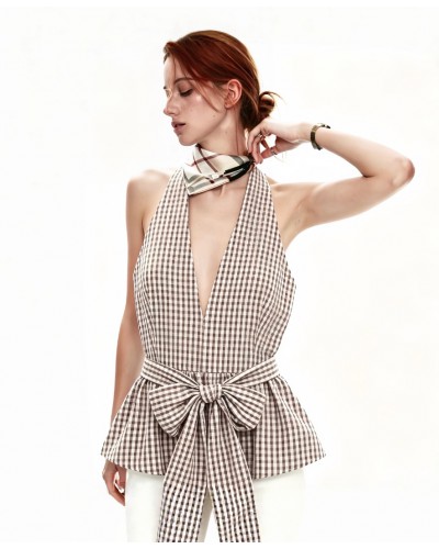 Polka Brown Top Polka Brown Top