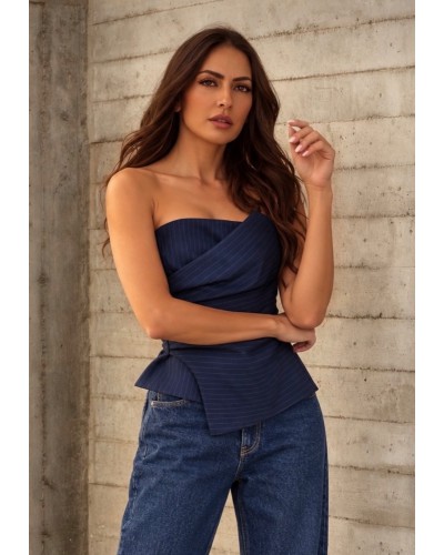 Azalea Blue Bustier Azalea Blue Bustier