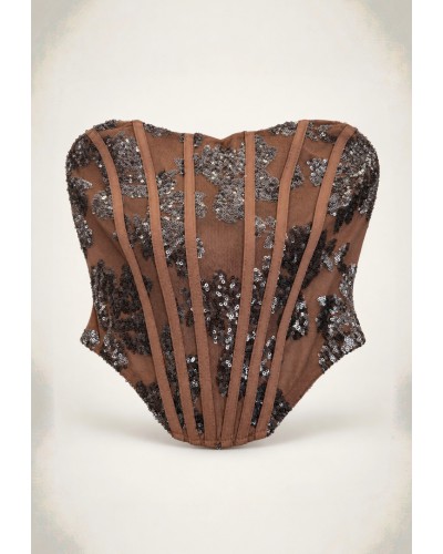 Silvana Brown Bustier Silvana Brown Bustier