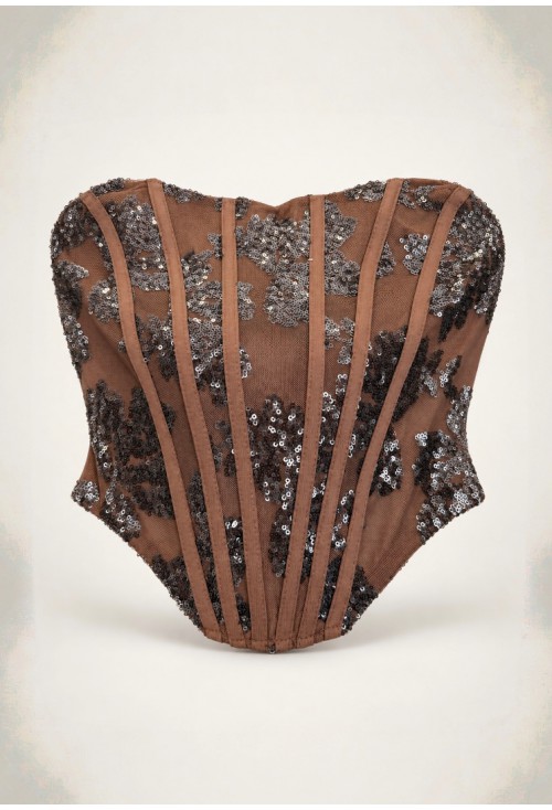 Silvana Brown Bustier Silvana Brown Bustier