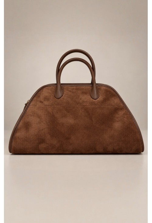 Luna Brown Suede Bag Luna Brown Suede Bag