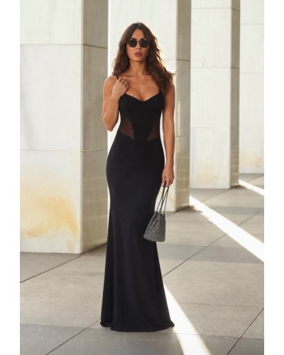 Agape Black Maxi Dress
