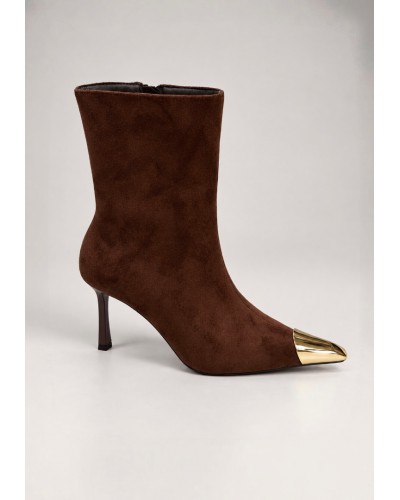 Tyra Brown Suede Boots 