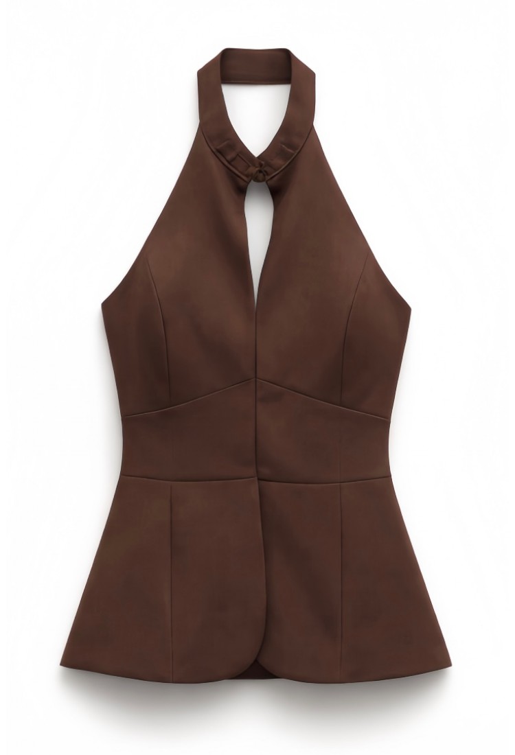 Zizel Brown Top Zizel Brown Top