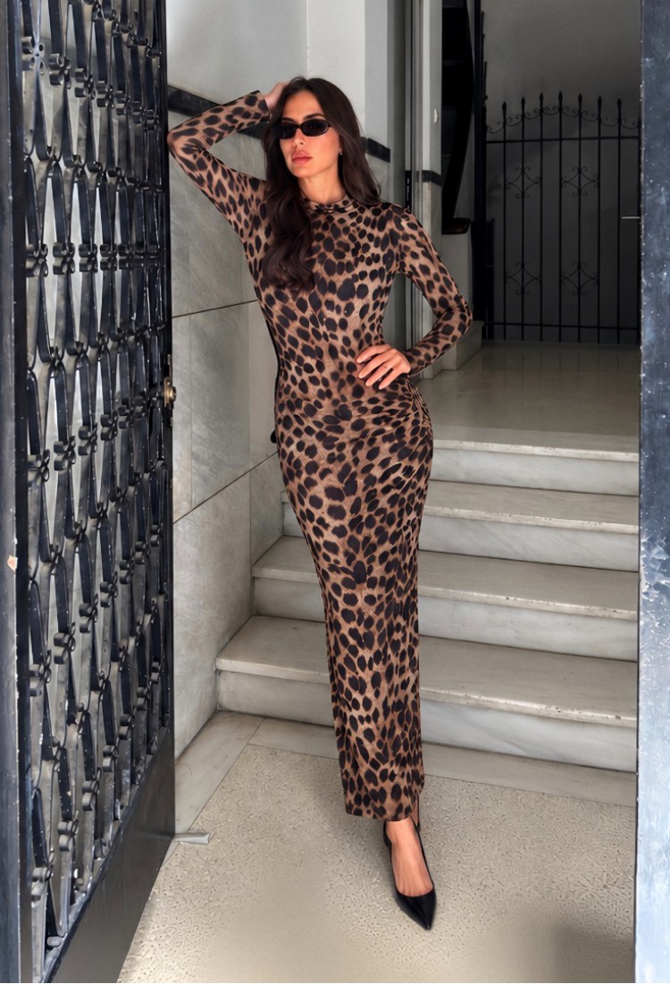 Sequel Leopard Dress