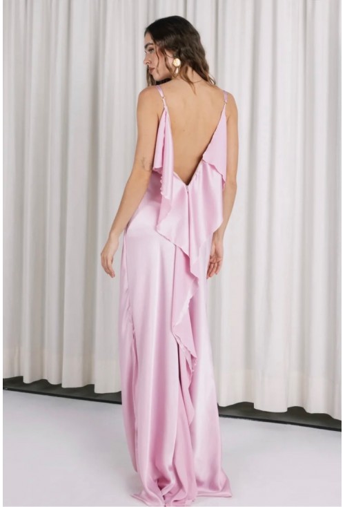 Myrina Baby Pink Dress Myrina Baby Pink Dress