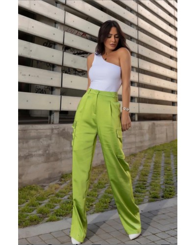 Saten Green Gargo Saten Green Gargo