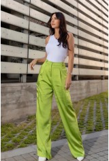 Saten Green Gargo Saten Green Gargo