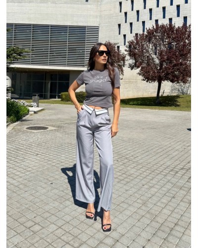 Paula Grey Pant Paula Grey Pant
