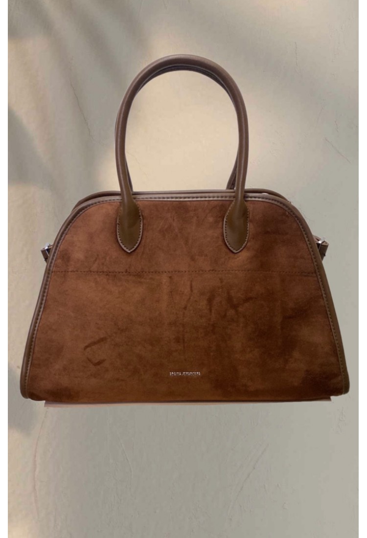 Luna Brown Suede Bag Luna Brown Suede Bag